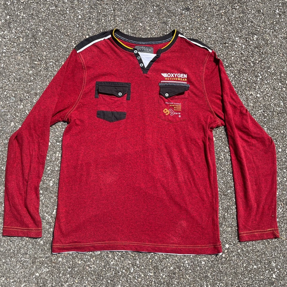 Y2K style Oxygen long sleeve